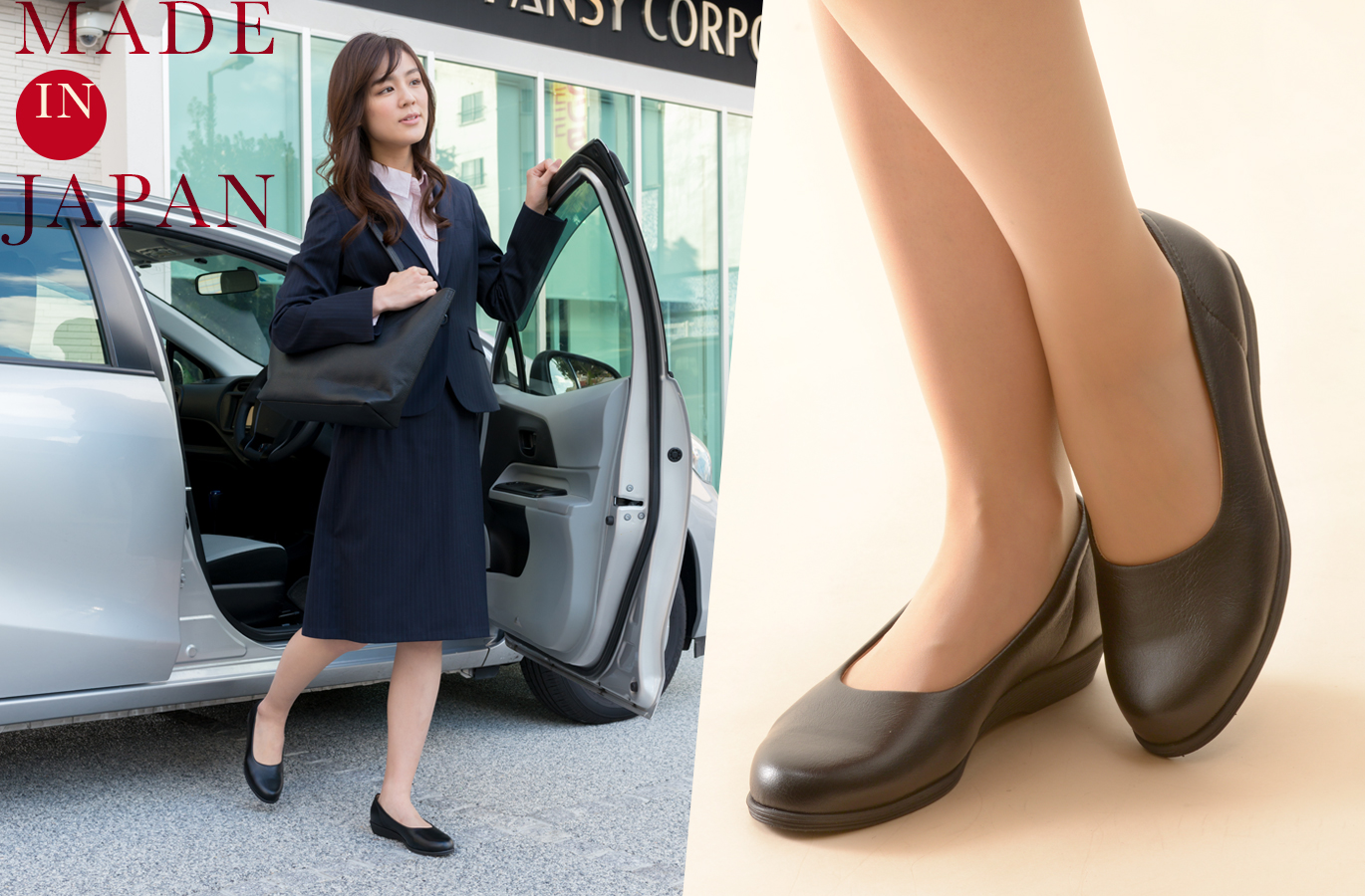 リピート率ナンバー1!軽い&歩きやすい&疲れ知らずの万能オフィスパンプス