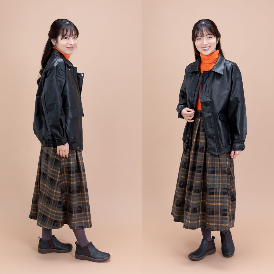 お洋服を選ばないシックなブラック